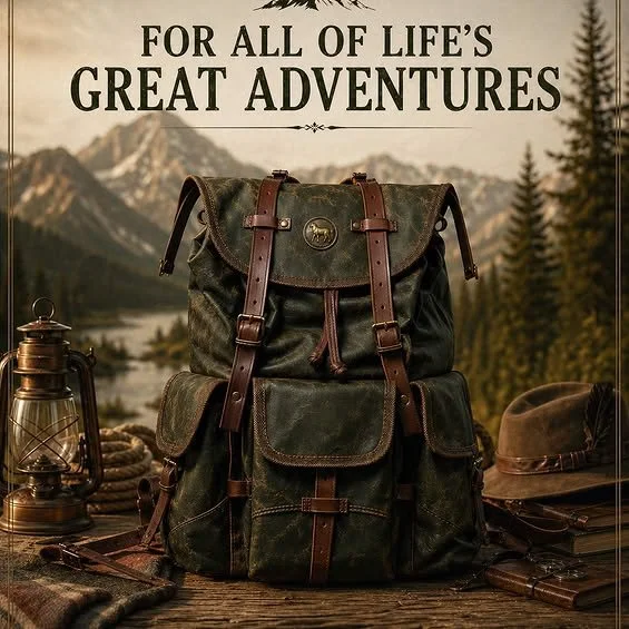 Built for the Journey — A Luxury Leather Backpack for Life’s Greatest Adventures