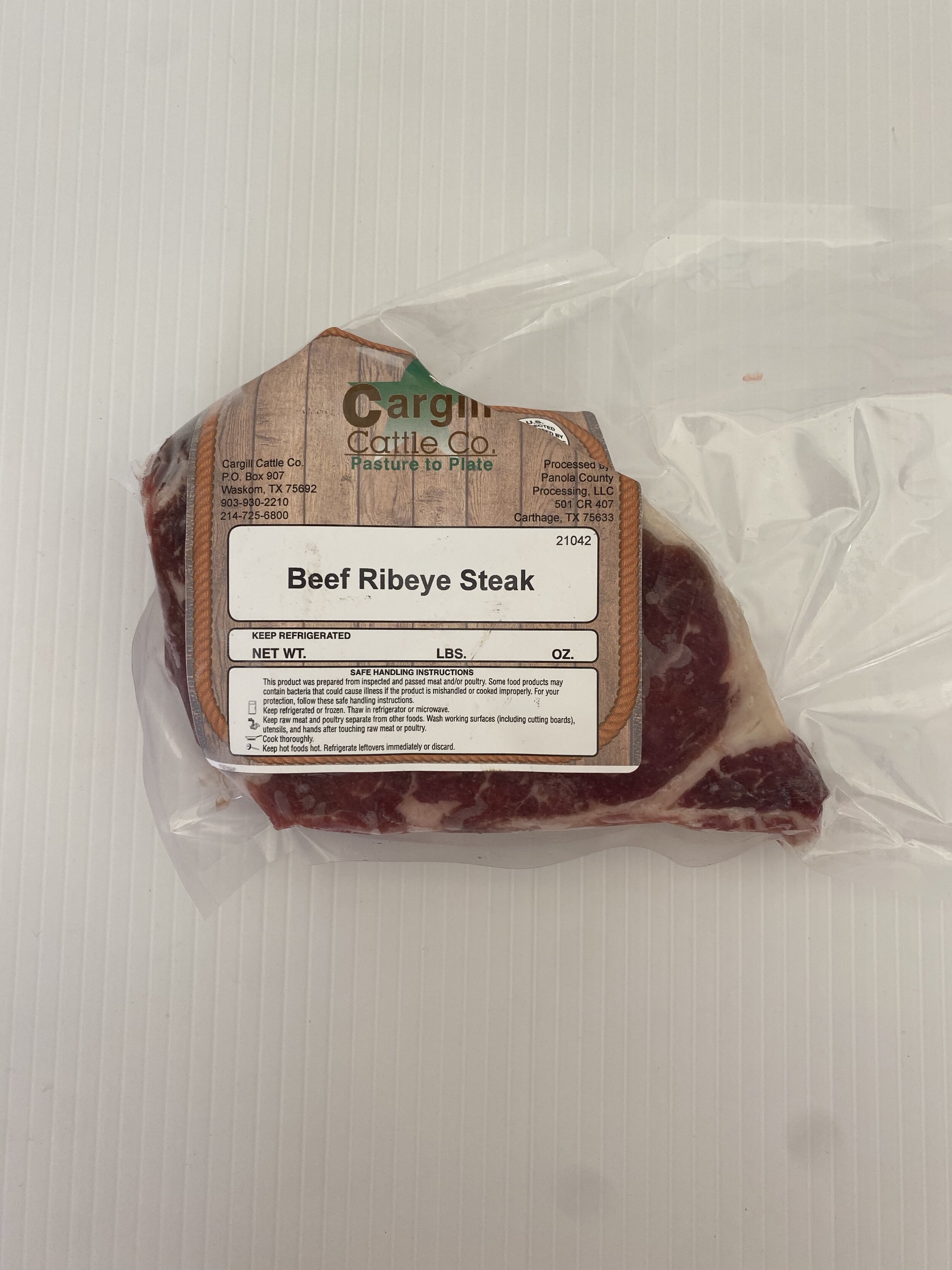 Beef Ribeye Steak