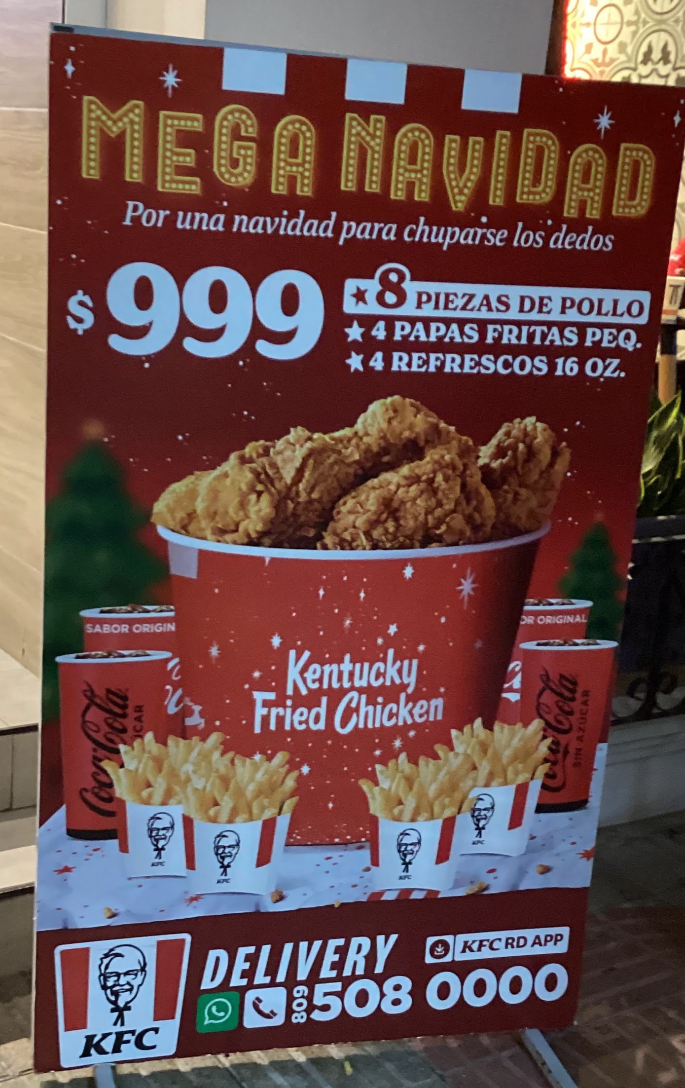 KFC in Santo Domingo ad