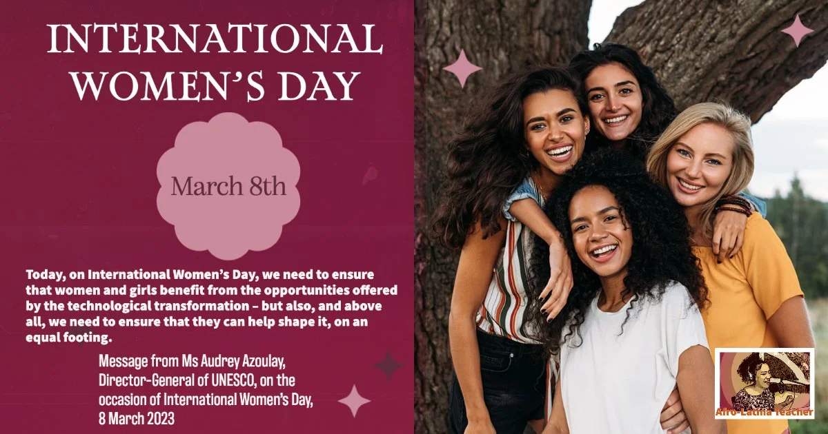 Celebrating the Women from all walks of life, cultures, and races who contributed to the United States of America