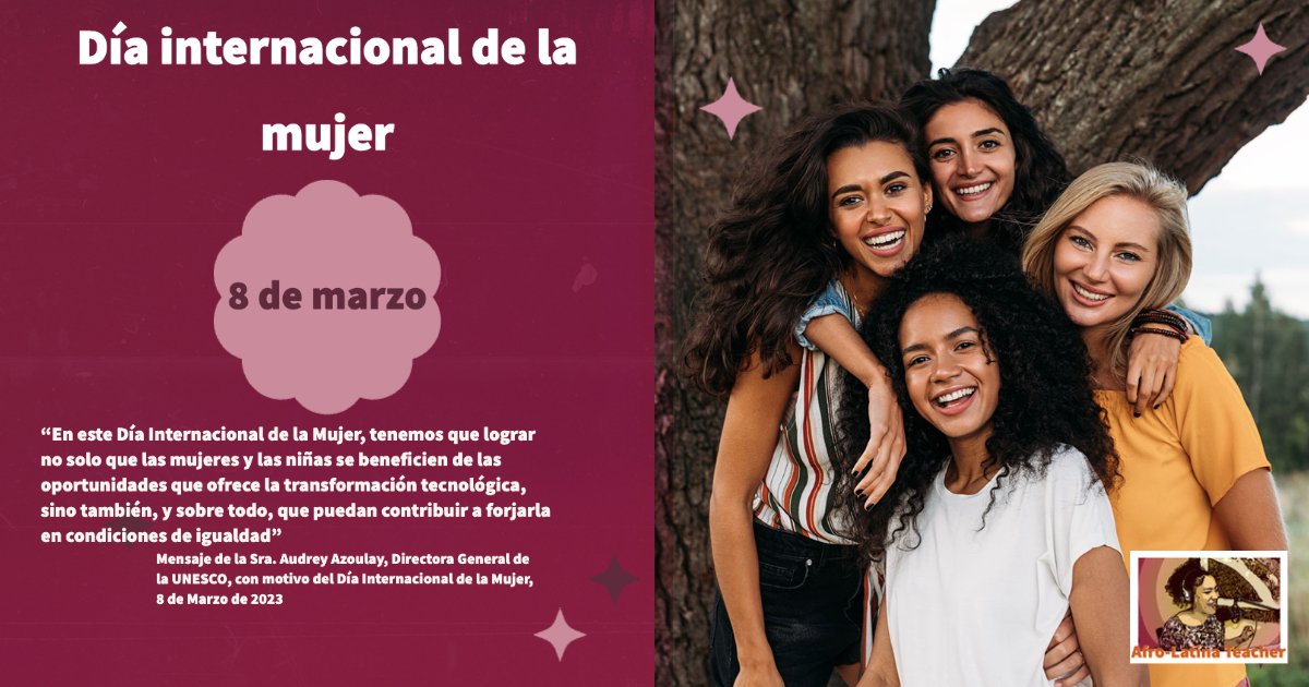 Celebrando a las mujeres de todas las clases sociales, culturas y razas que contribuyeron a los Estados Unidos de América.