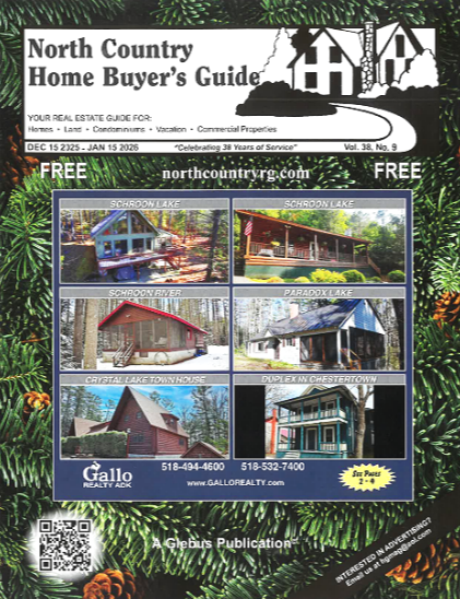 North Country Home Buyer’s Guide December 2025- (Dec. 15, 2025- Jan. 15, 2026)