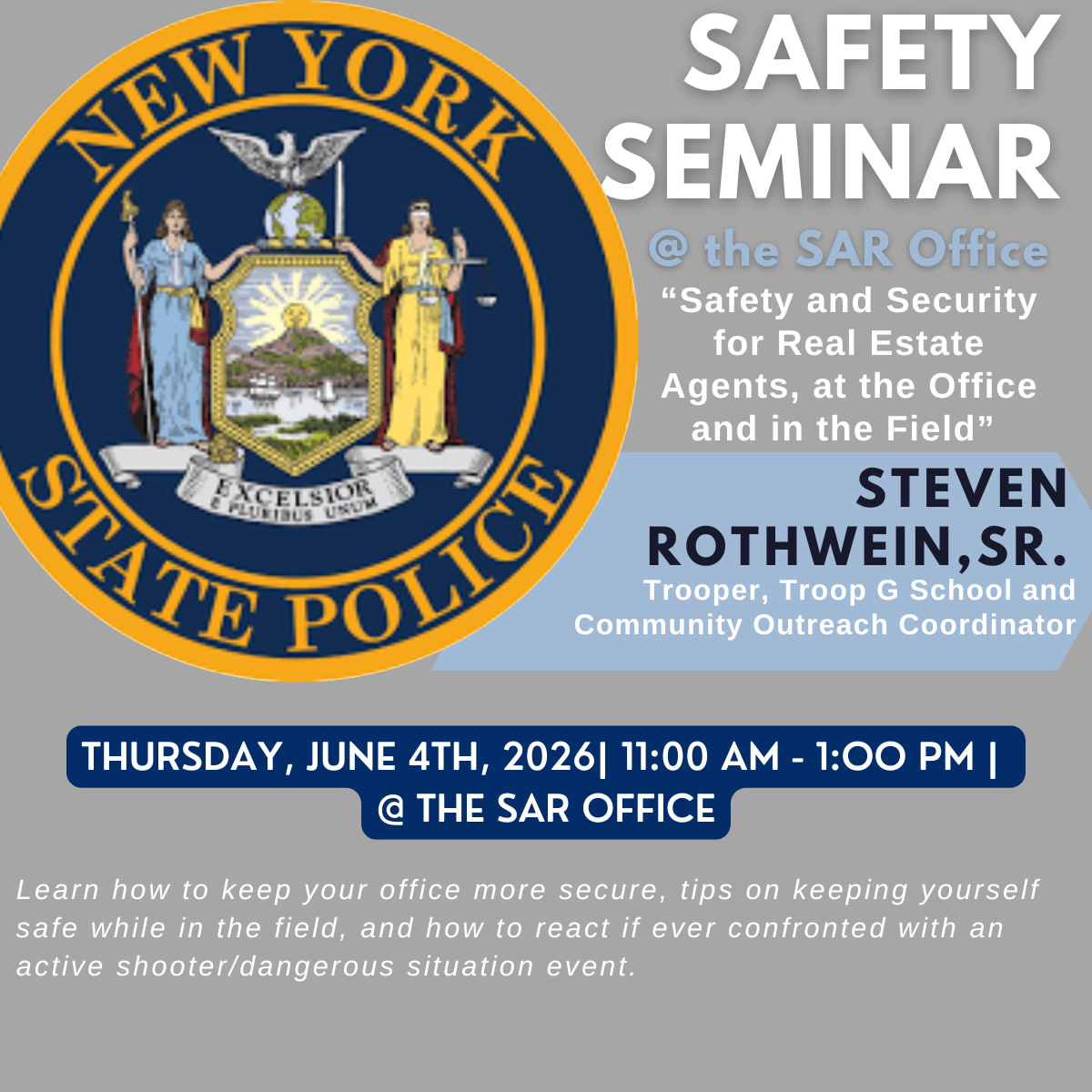 REALTOR Safety (Non CE) June