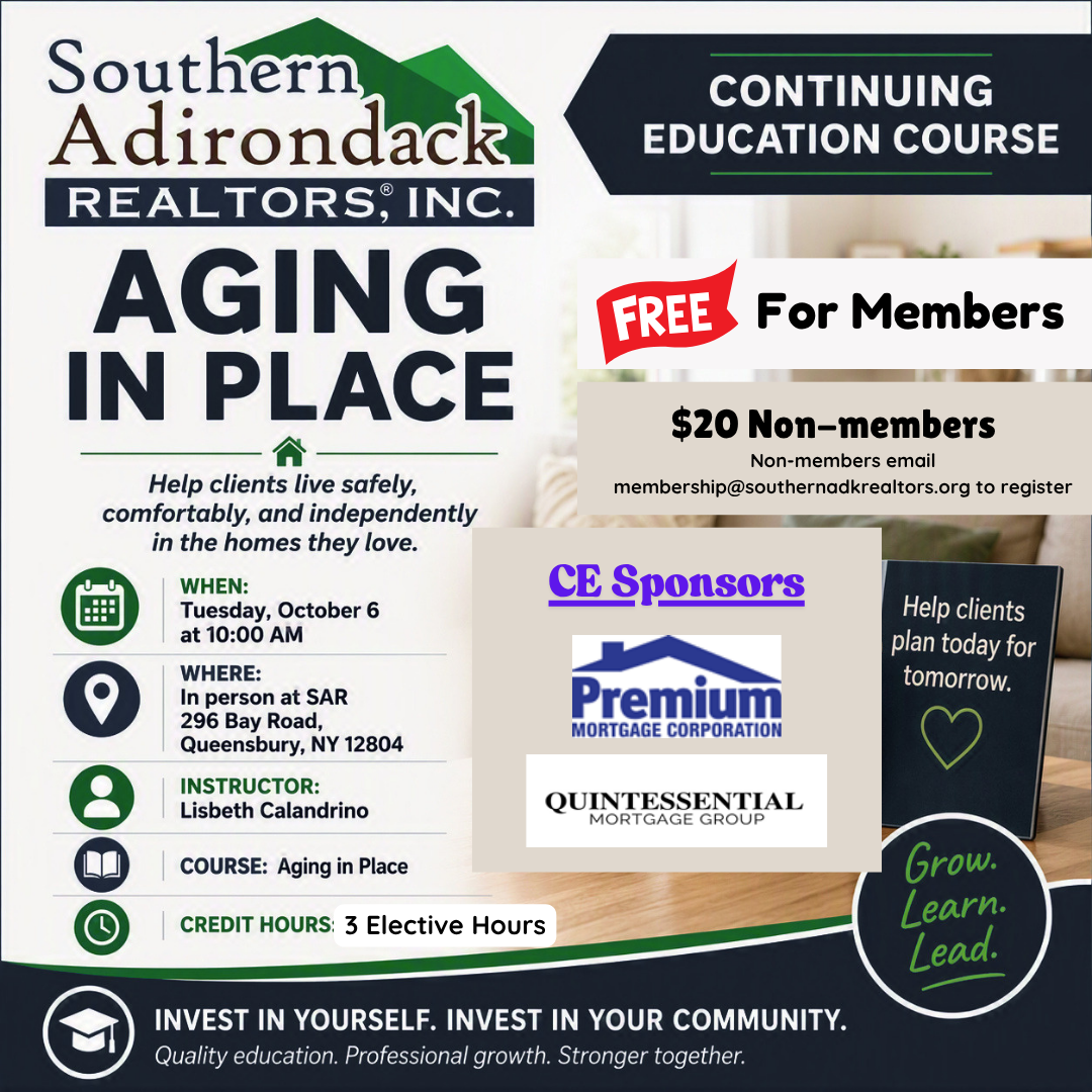 CE Aging in Place