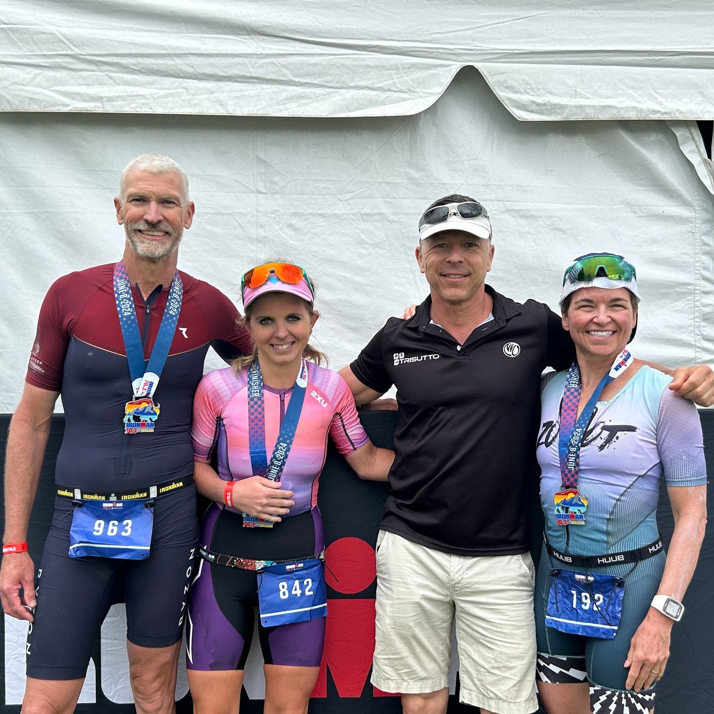 Great to be on course this past weekend supporting Vmax Squad @supahawk Todd Hawkins, @abirpotts Abi Potts and Nancy Lynch at their season opener at 70.3 Boulder. Congrats all! Special shout out to:

- Nancy Lynch finishing 2nd AG and qualifying for 