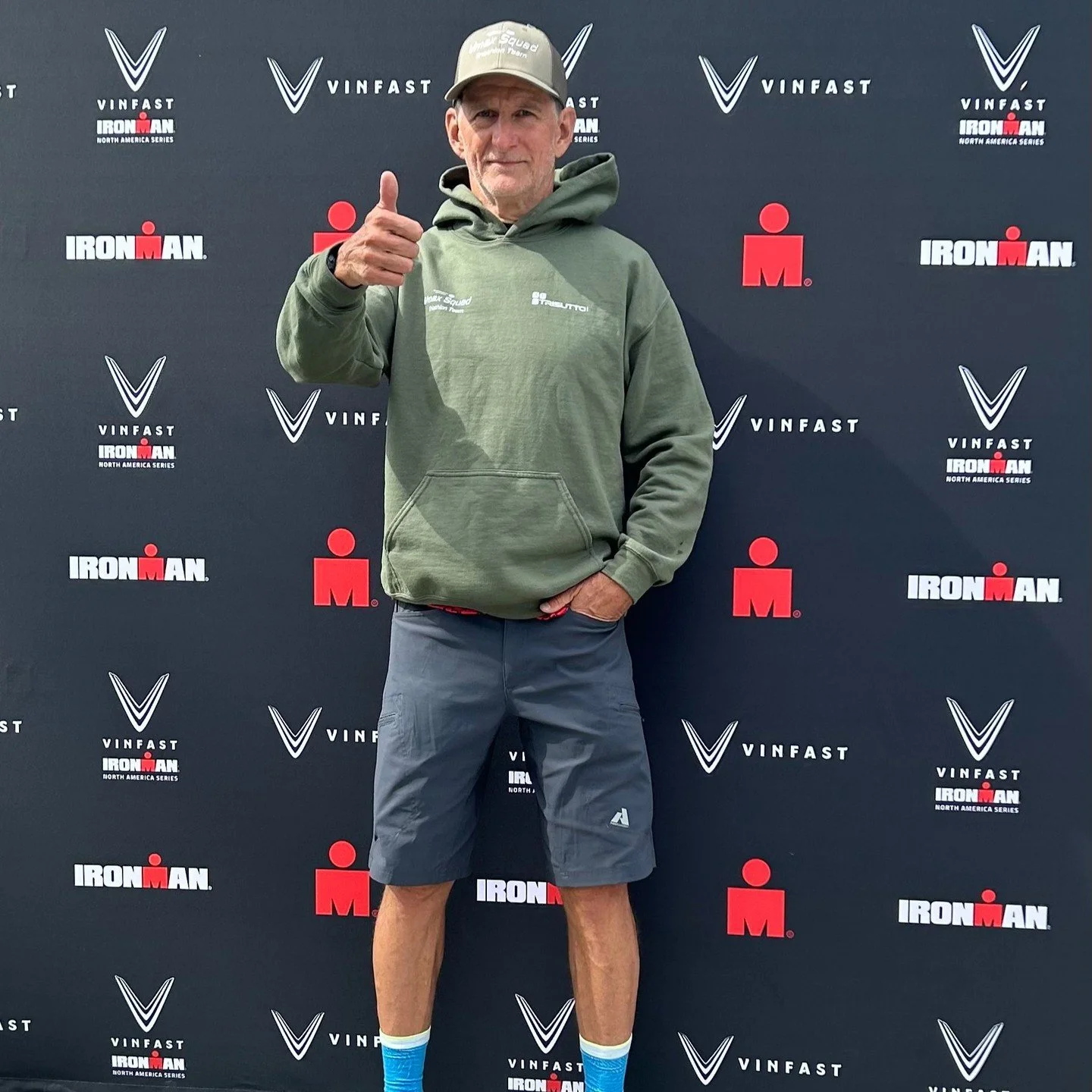 And another big congrats, in succession, to Vmax Squad Avie Hutchinson completing his 2nd IM Canada in Penticton, now in M65-69, this past Sun. Despite the disappointment of a no-swim race he still made good on his training shaving 18min and 9min off
