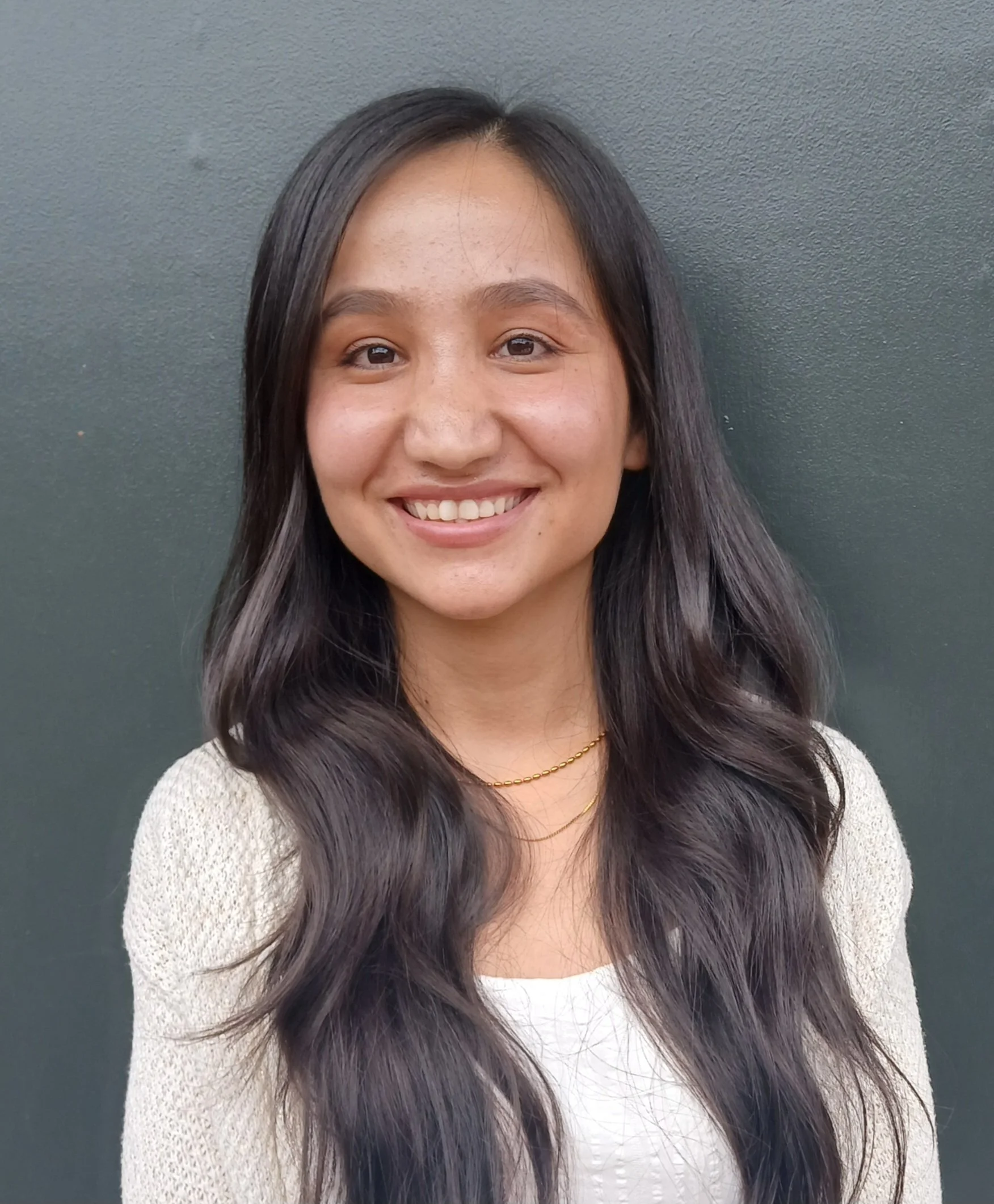 Sonia Faizi has been awarded a 2025 Michell Merhige Scholarship. She left Afghanistan without siblings or parents in 2021 after three years of not being allowed any schooling. On her way to the US, she stayed in a refugee camp in Abu Dhabi, where she