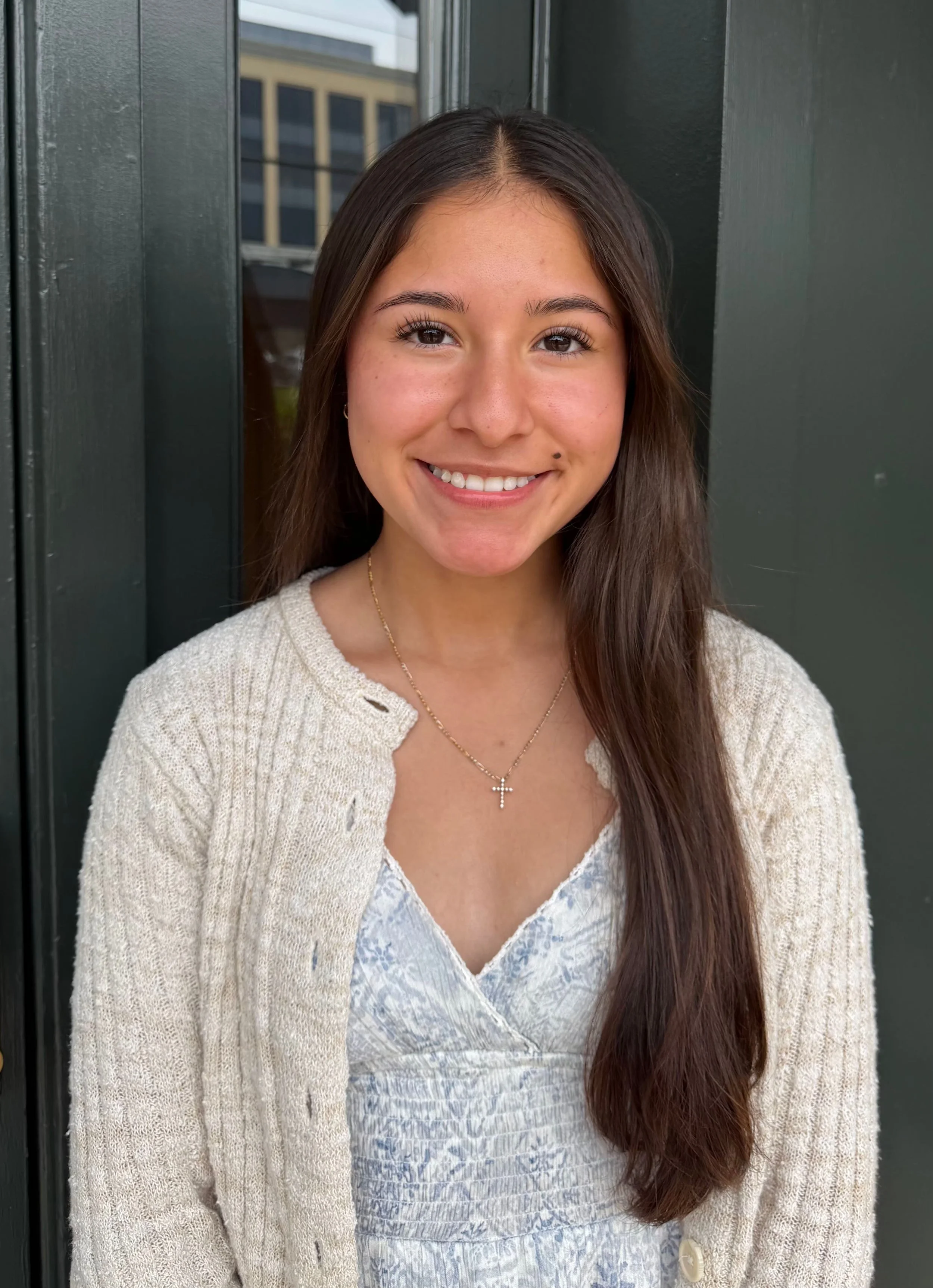 Angie Lucero-Payes is a recipient of a 2026 Michell Merhige Scholarship. She is a graduate of Chantilly High School, where she achieved top grades in her honors and AP courses, while concurrently distinguishing herself as a student-athlete in four sp