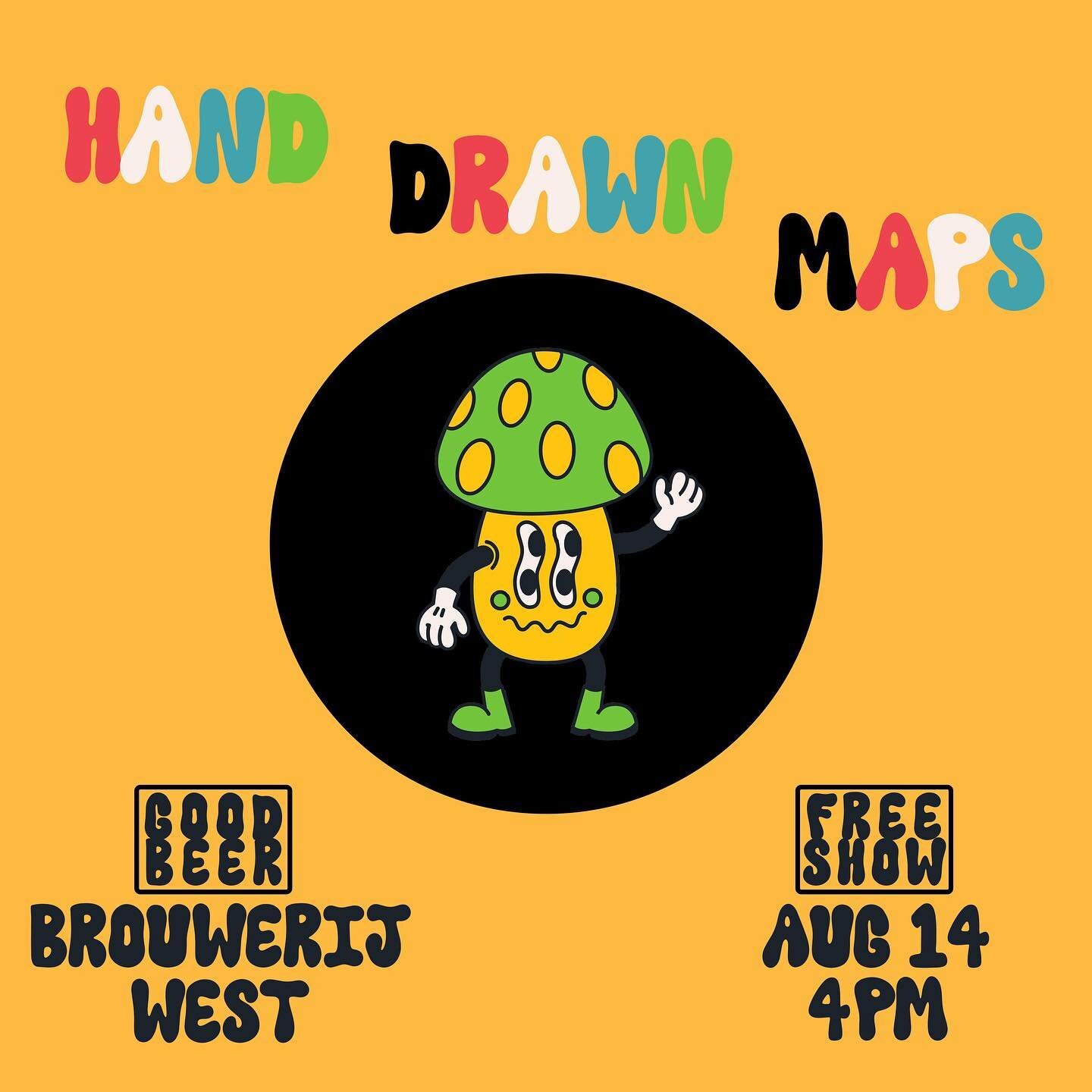 We&rsquo;re going to be back at @brouwerijwest for brunch and bands Sunday August 14! Come for brunch, stay for the jamz, our set is at 4pm sharp but food and music start around 11AM. Our homie @breakfast_dreams will be making breakfast sammys that w