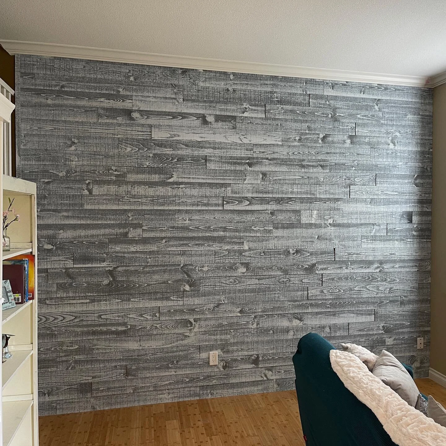 Pre made wall paneling, looks great @atlas46gear @milwaukeetool @windsorplywoodlangley @trollcoclothing