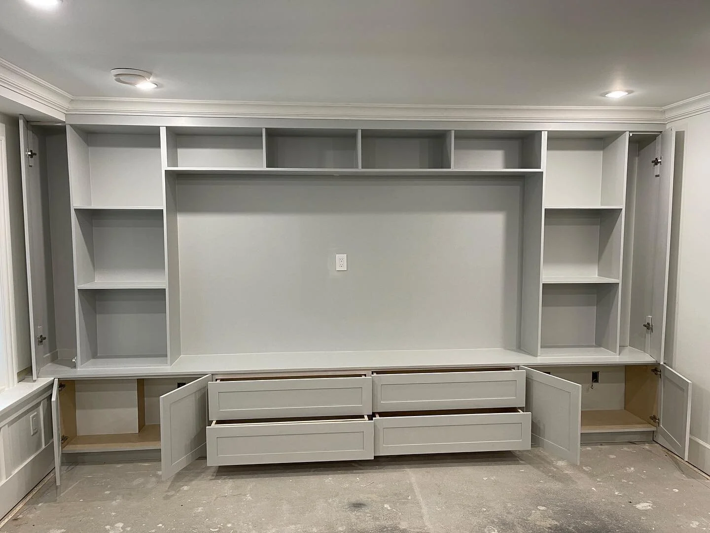 Almost done, another massive unit, will fit the customers 86&rdquo; TV