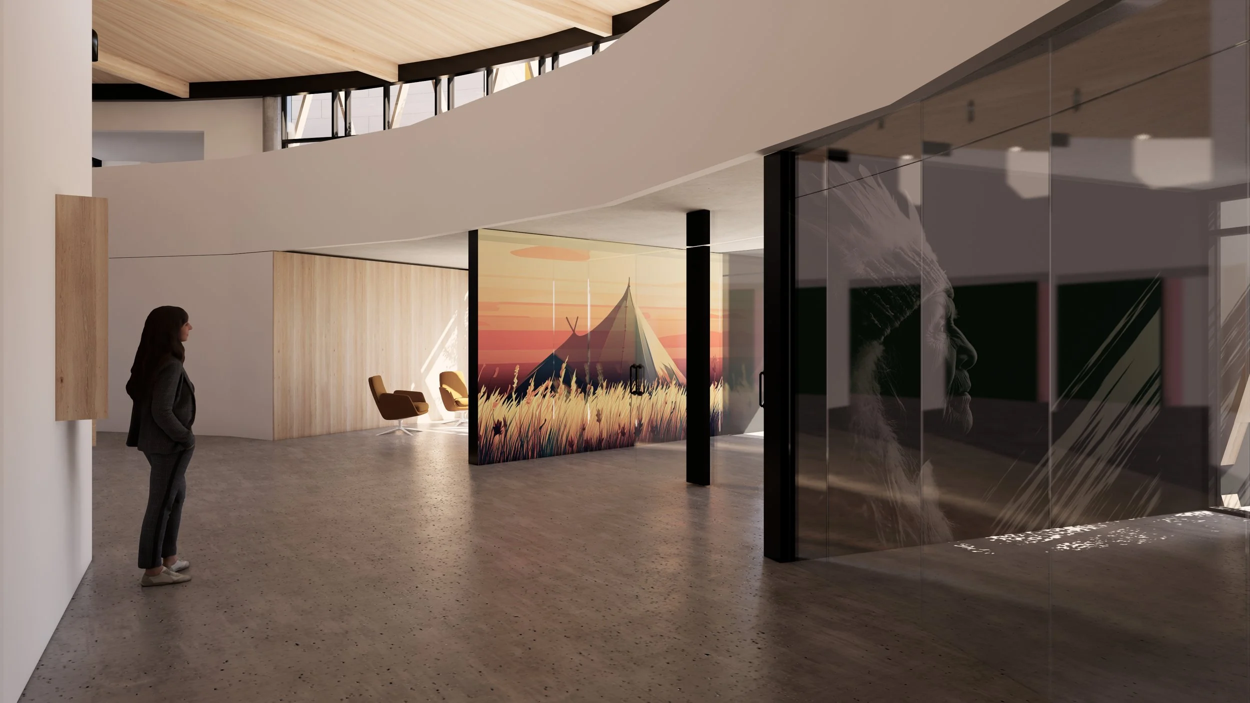 Elders Lodge | Entry space