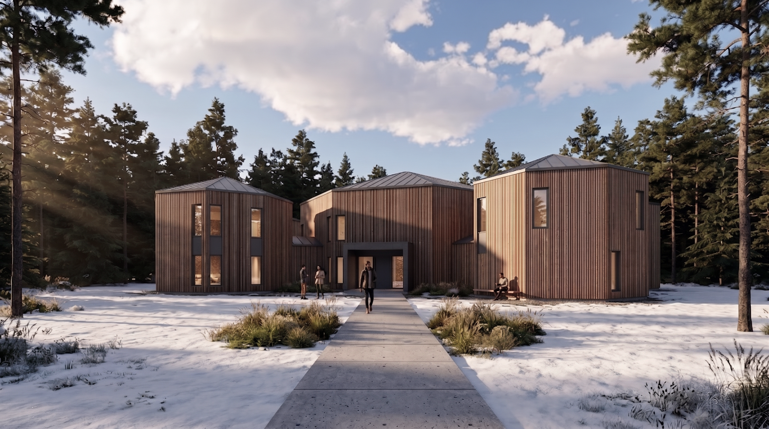 Youth Recovery Centre | Exterior Render