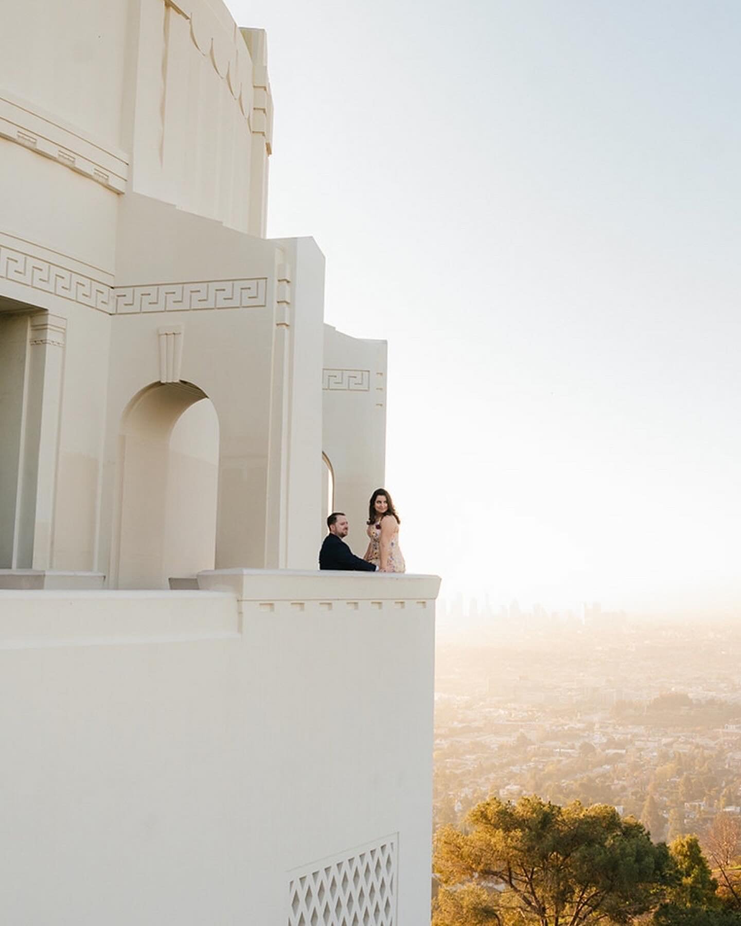 It&rsquo;s Mike and Rasha&rsquo;s wedding day!! 😍 A few short weeks ago, they were watching the sunrise from Griffith Observatory with me. Mazel tov &amp; congratulations! 💖💖💖

Couple | @rasha.winston @mike_mw52 
Venue | @casicielovineyards 
Phot