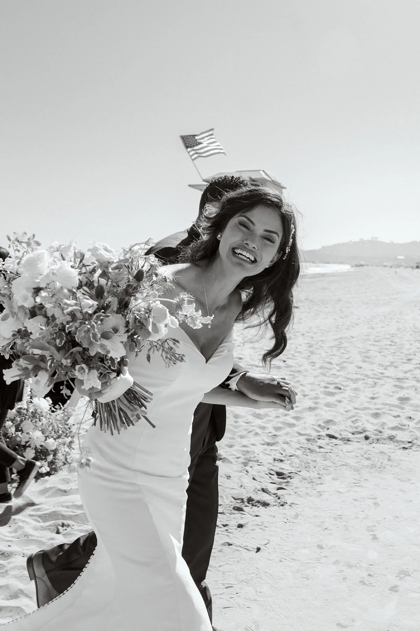 wedding ceremony at cabrillo pavilion in santa barbara