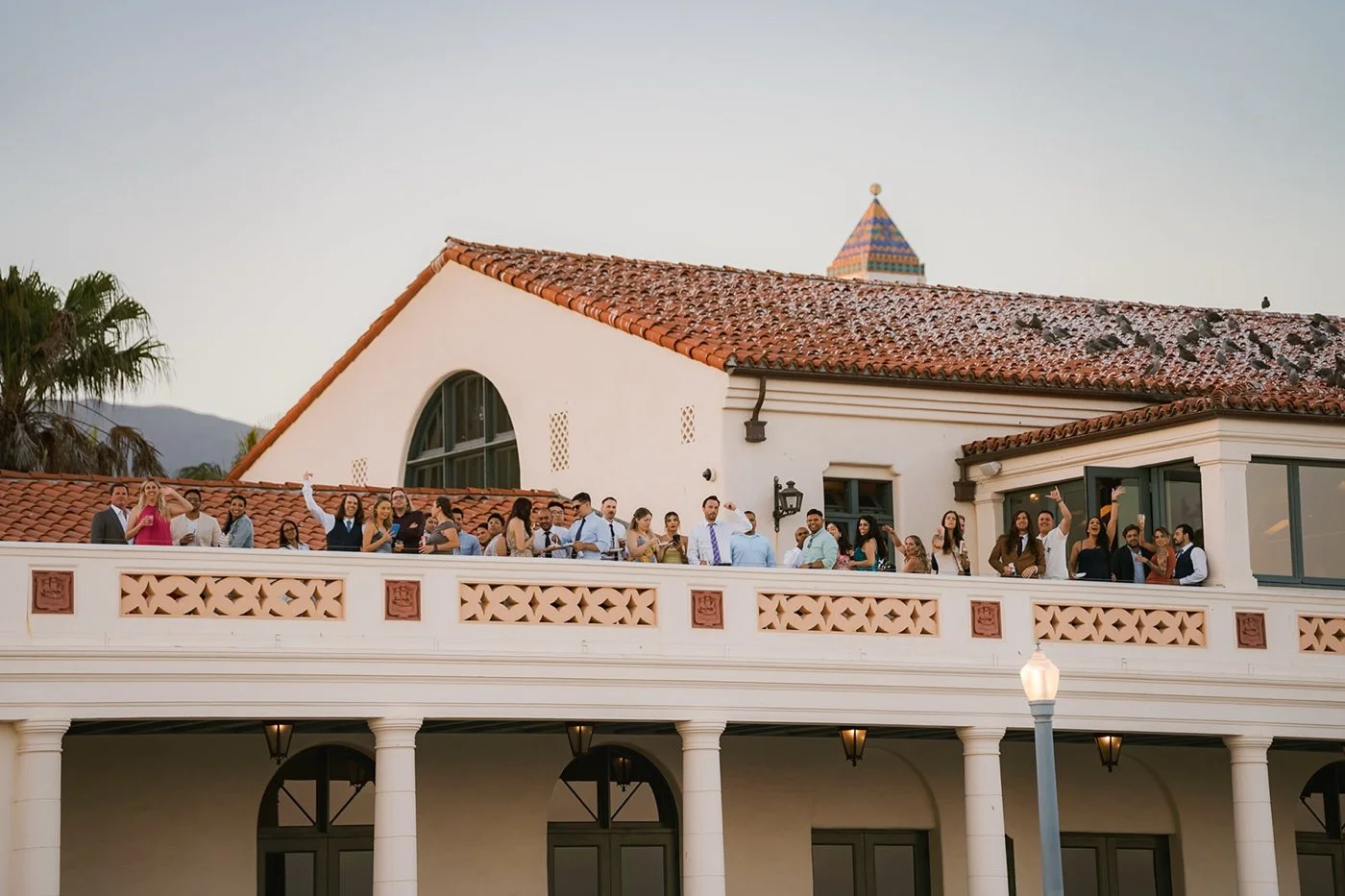wedding reception at cabrillo pavilion in santa barbara