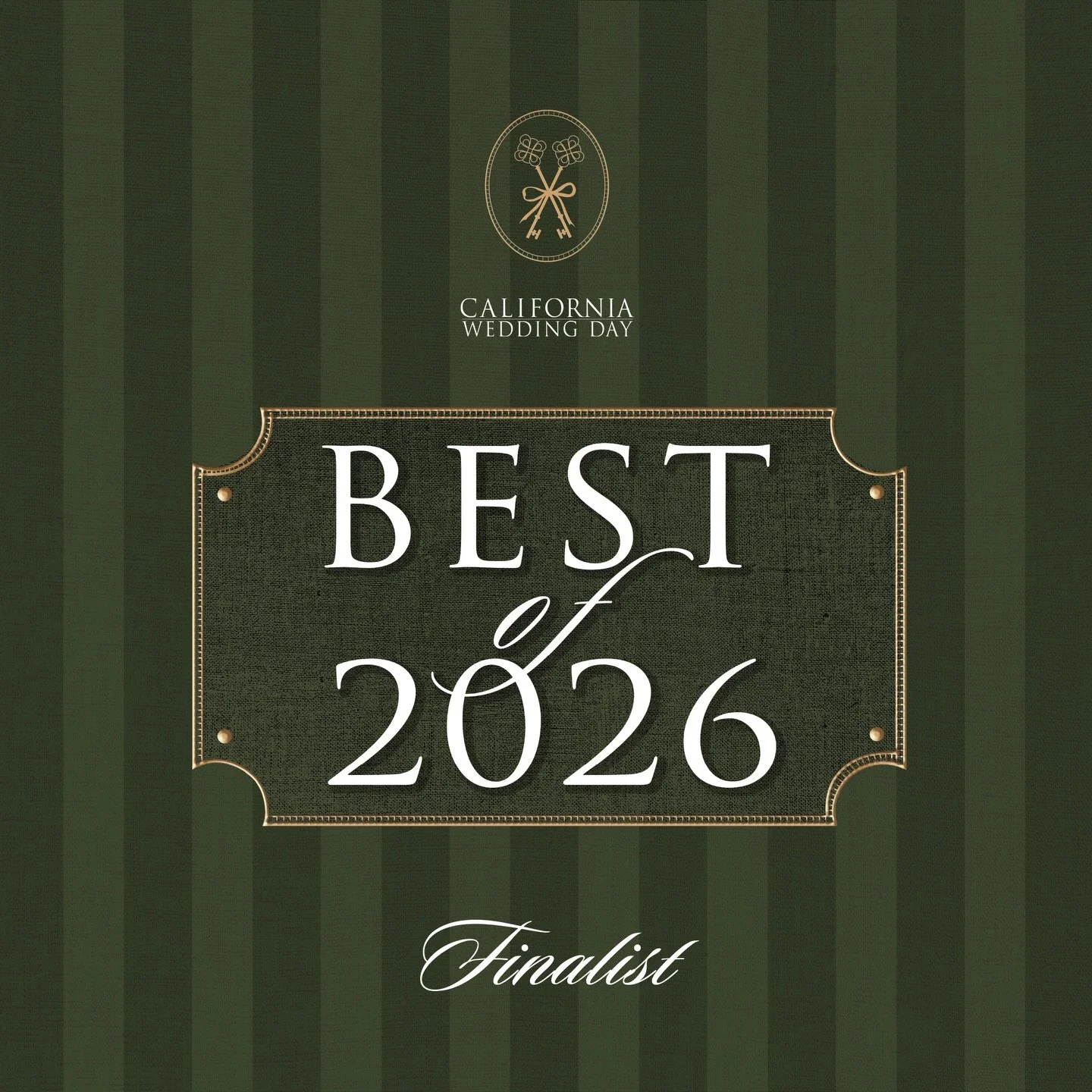 I&rsquo;m honored to share that I&rsquo;ve been selected as a Finalist for Best Photographer in the Los Angeles region for California Wedding Day&rsquo;s Best Of 2026 awards 🤍🪩

This means so much to me, especially because it reflects the wonderful