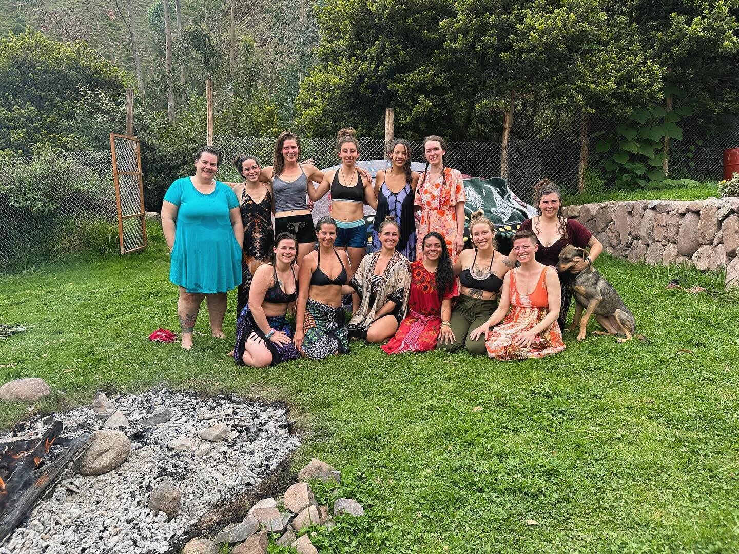 Sweating with sisters is a powerful prayer. Entering into the womb to release, to surrender, to connect with our ancestors, with our discomfort, our desires, our resilience .. inipis have shown us the power of collective prayer, of intentional gather