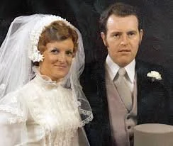 Catherine and Tom Nevins wedding day