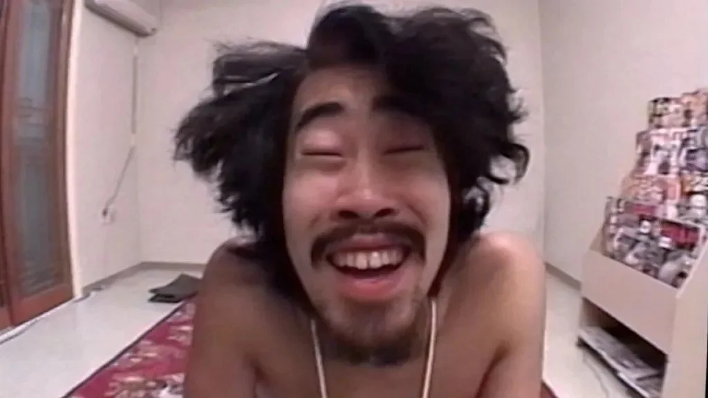 Tomoaki Hamatsu (Nasubi) during filming