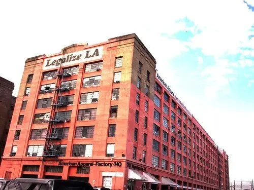 former American Apparel factory and headquarters in LA