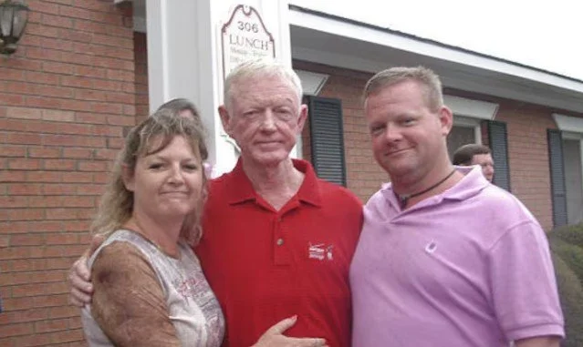 Sonny Graham with his children Michelle &amp; Gray