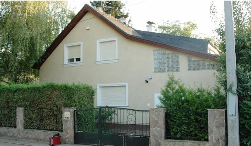 The home where Natascha was held captive