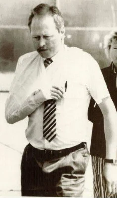 Flight attendant Nigel Ogdon