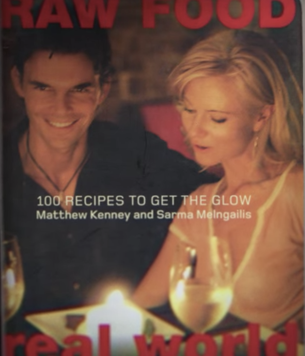 Sarma first cookbook with Matthew Kenney 