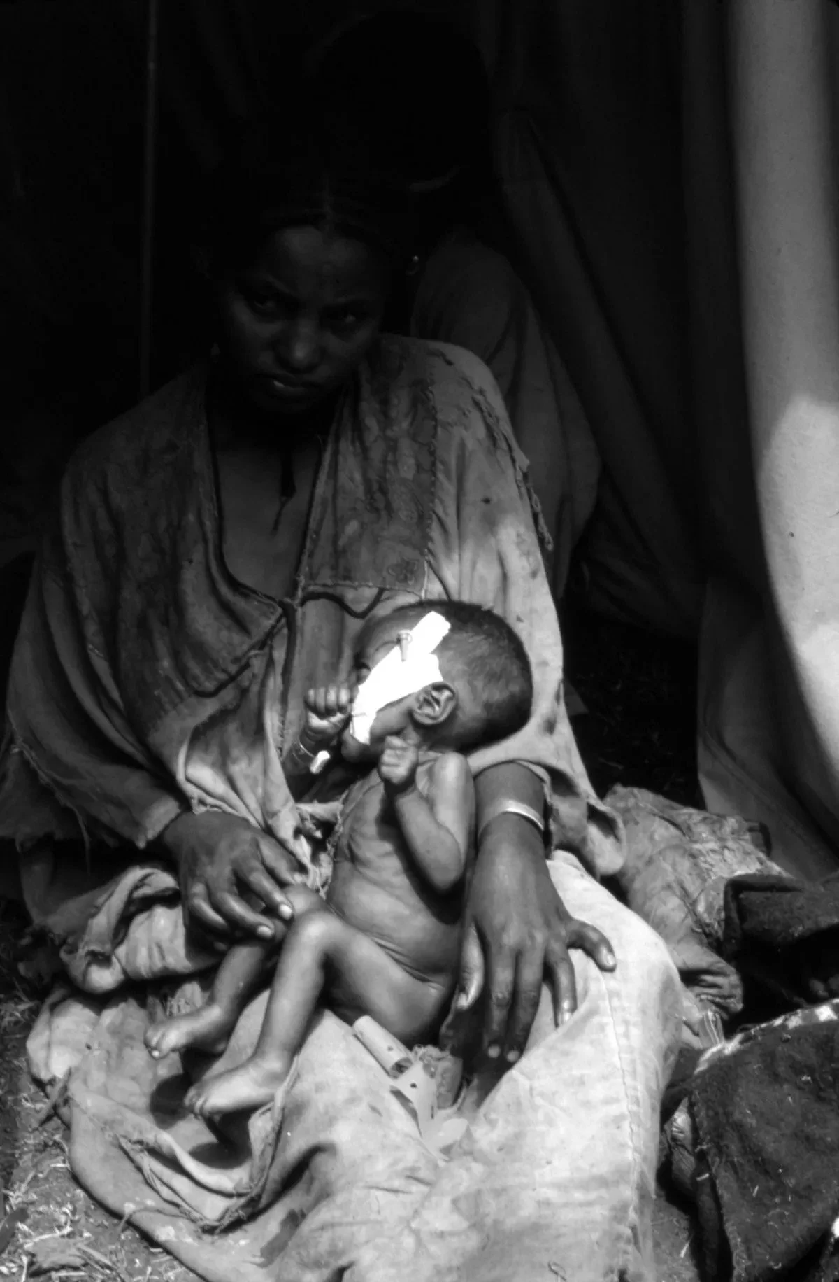 images of the famine that reached the western world