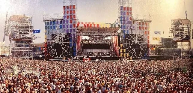 JFK Stadium stage