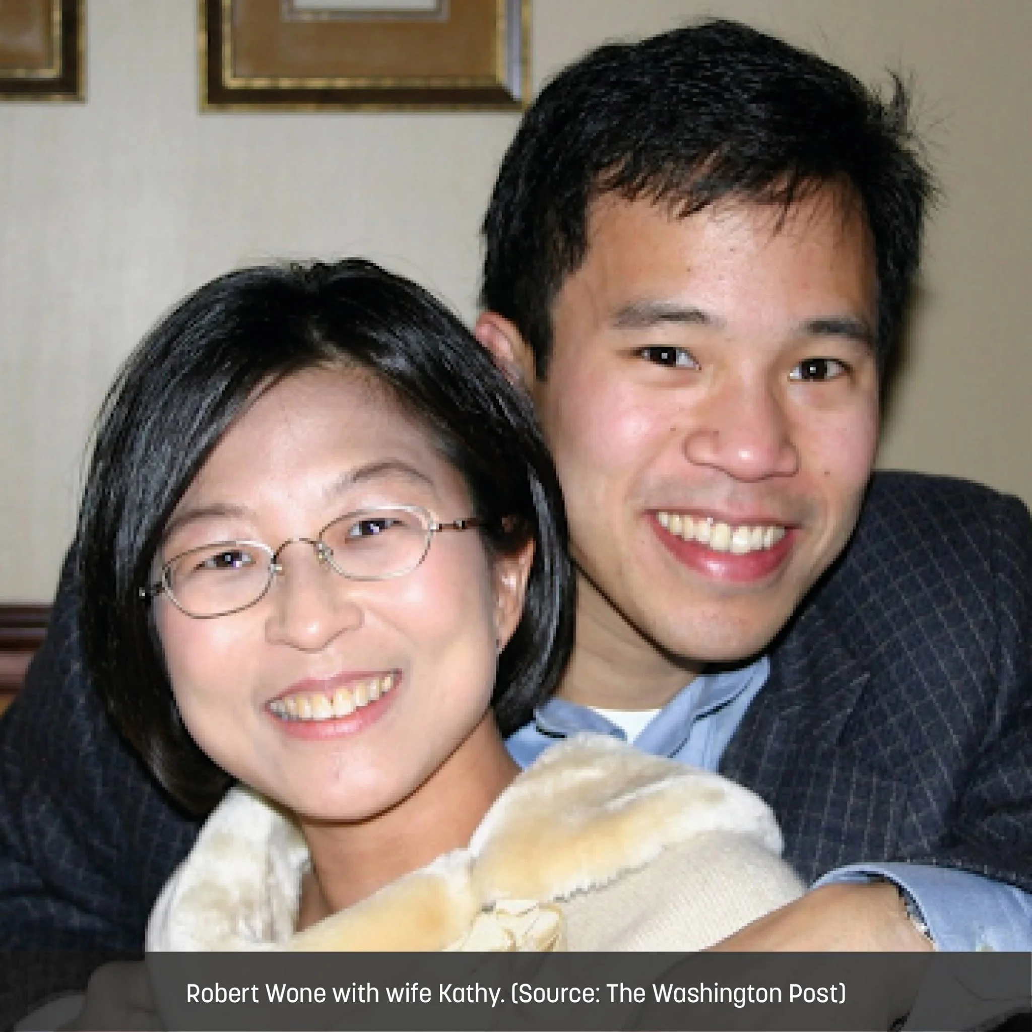 Robert with his wife Kathy