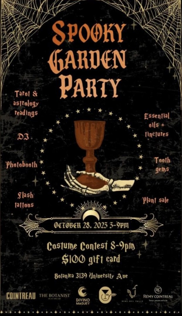 Spooky Garden Party