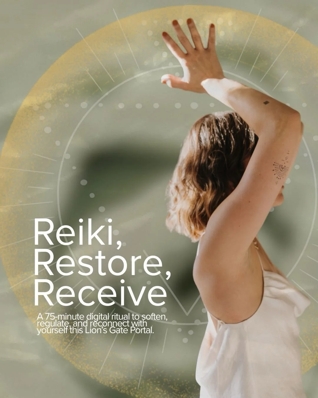 I&rsquo;m so excited to officially invite you to a digital ritual: Reiki &bull; Restore &bull; Receive ❀ ❀

Summer has a way of turning up our inner fire&mdash;the desire to be outside, soak up the sunshine, and embrace all the doing. But just the ot