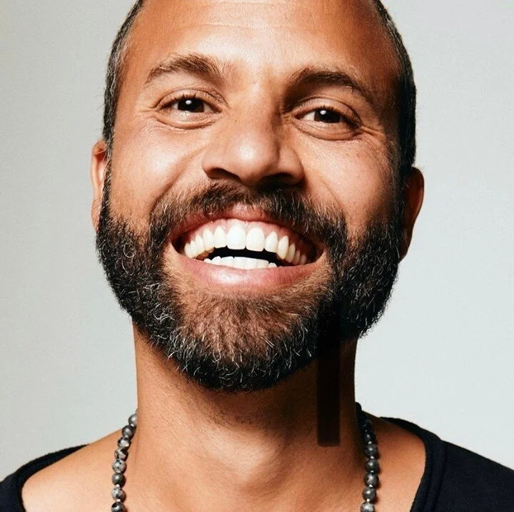 if @quddus looks familiar, allow us to remind you of his ICONIC work as host of MTV's hit-show, TRL from 2001-2006 💥  but that's not all, folks! quddus talks to us on our latest episode about his journey of growth as a TV host, media coach, and spea