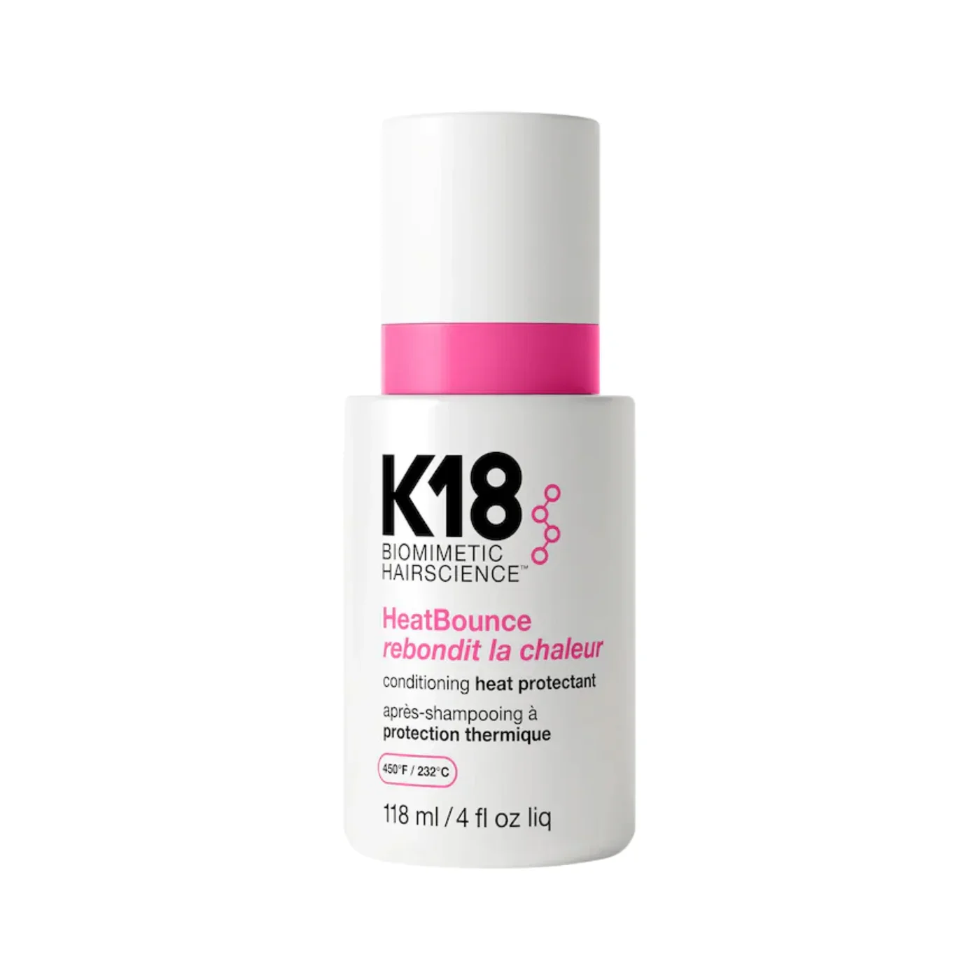 K18. Heat Bounce Leave-In Conditioner with Thermal Protection - 118 ml