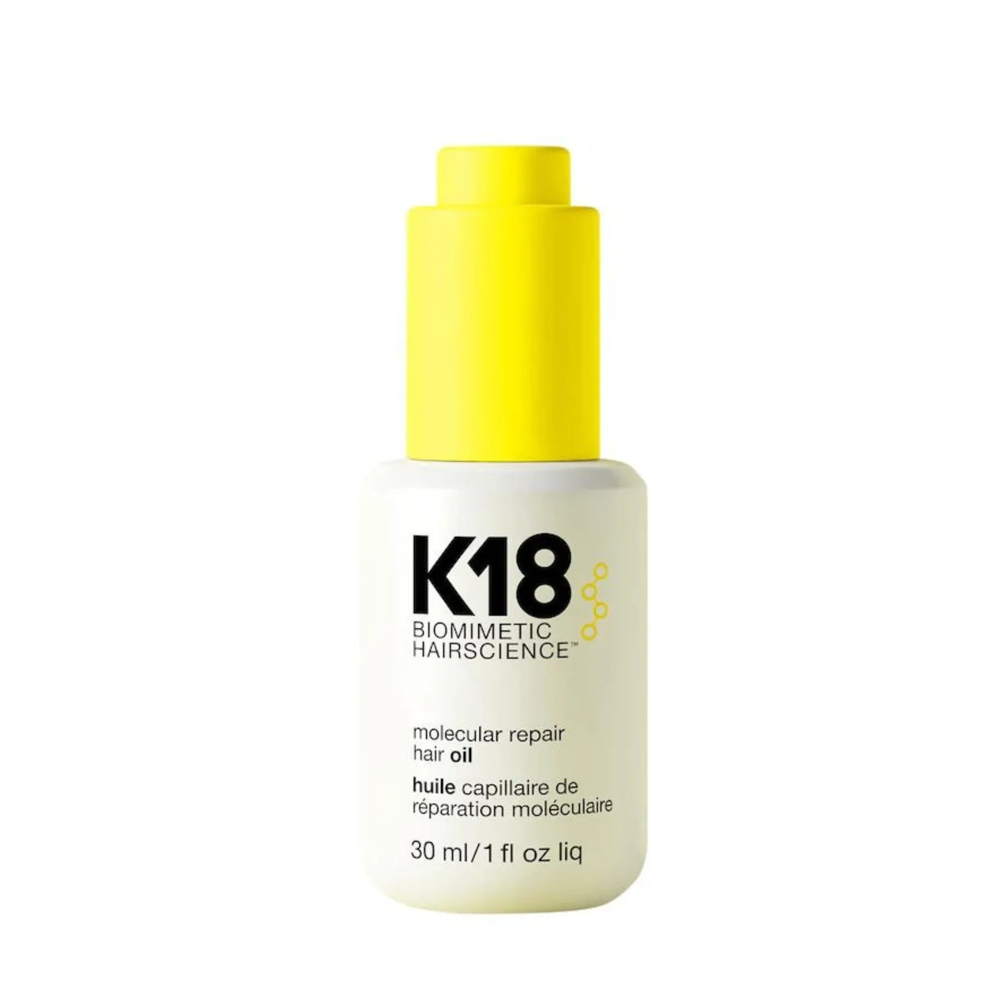 K18 Biomimetic Hair science  Molecular Repair Hair Oil