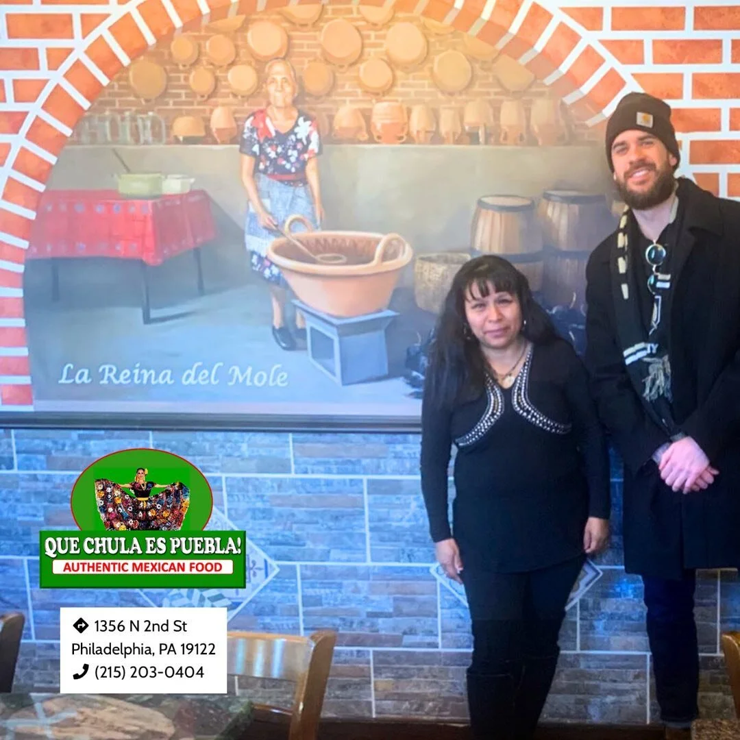 With Mother’s Day coming next weekend, it’s a good time to tell the story of our sponsors — all of whom are Mothers who’s businesses are tied to their children in different ways. 
Delfie, owner of @quechulaesphilly is picture