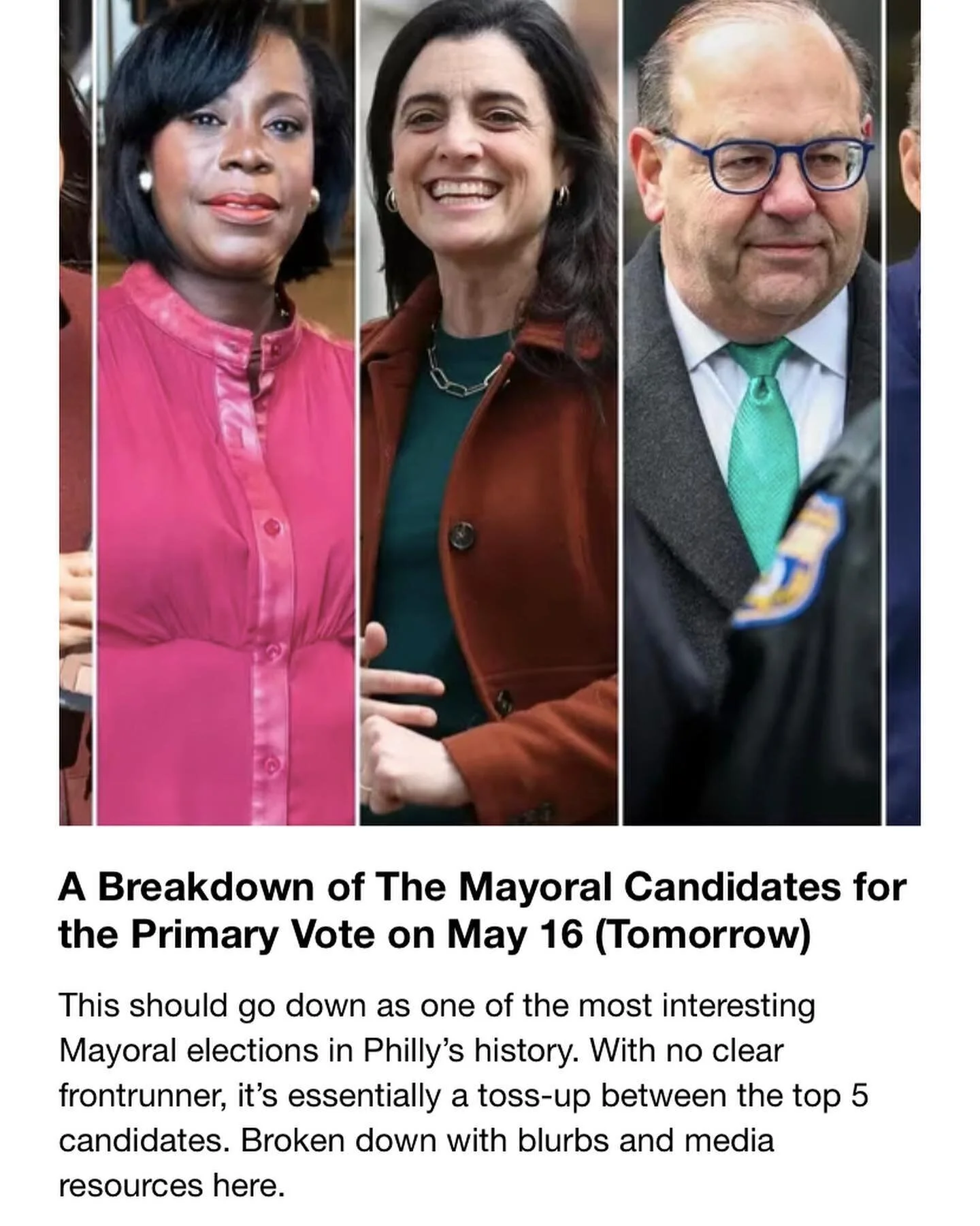 The municipal primary election will likely determine who becomes next mayor… who are you voting for?? See the full breakdown with media resources on TheCityRoot.com