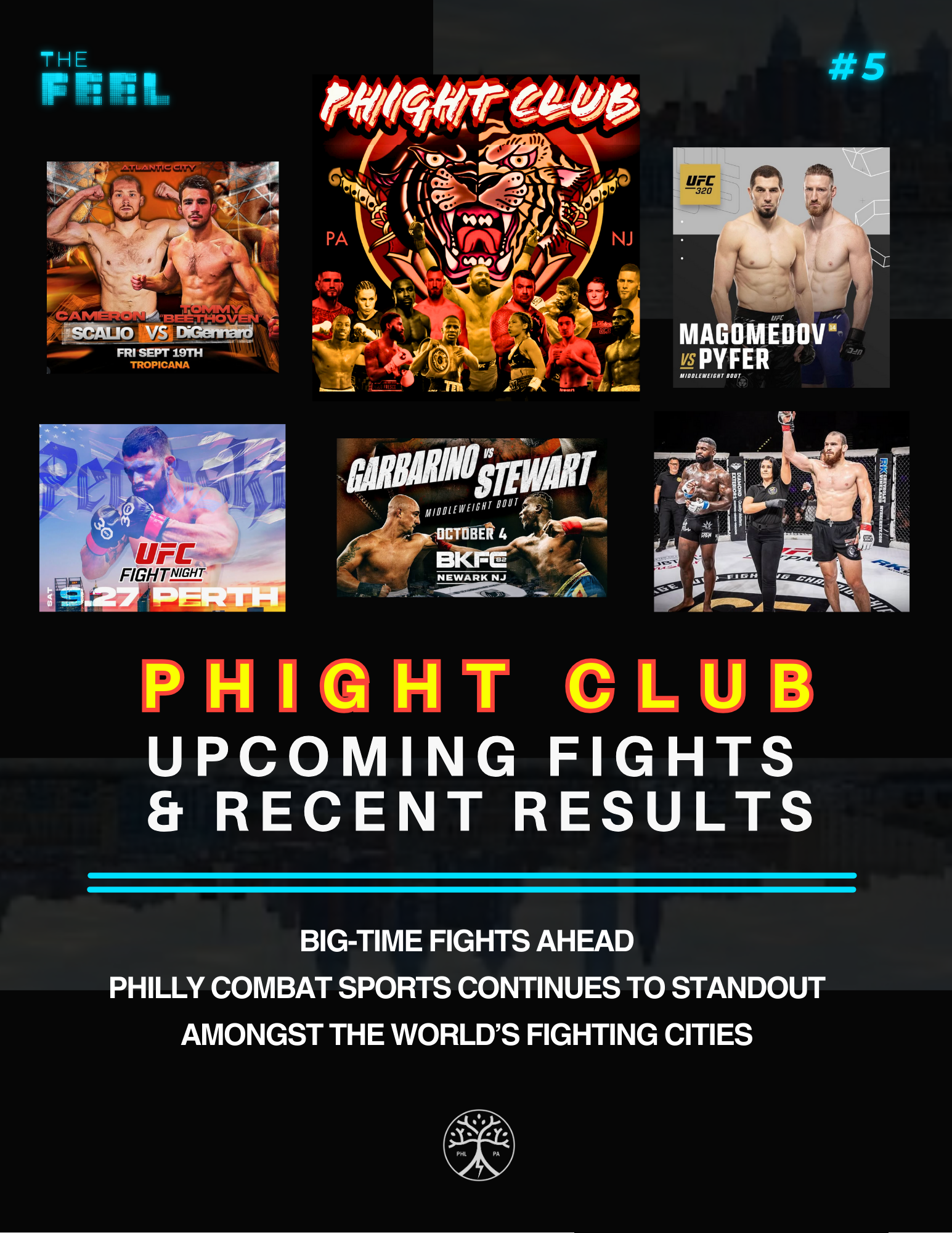 Phight Club — Upcoming Fights & Recent Results