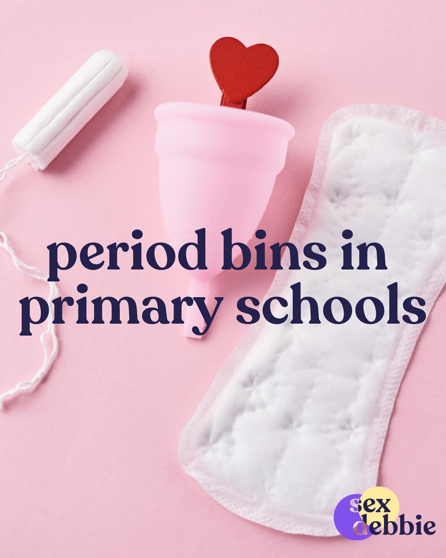Help me get period bins in all schools.
Download my letter from my website here and send it to your primary school today.

www.sexdebbie.com