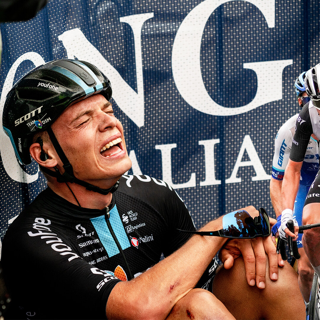 Reflecting back on the 2023 @cadelroadrace where Marius Mayrhofer took the win 🏆 after crashing at the top of Challambra on the first lap in the very slippery conditions. 

#cadelroadrace2023 #cycling