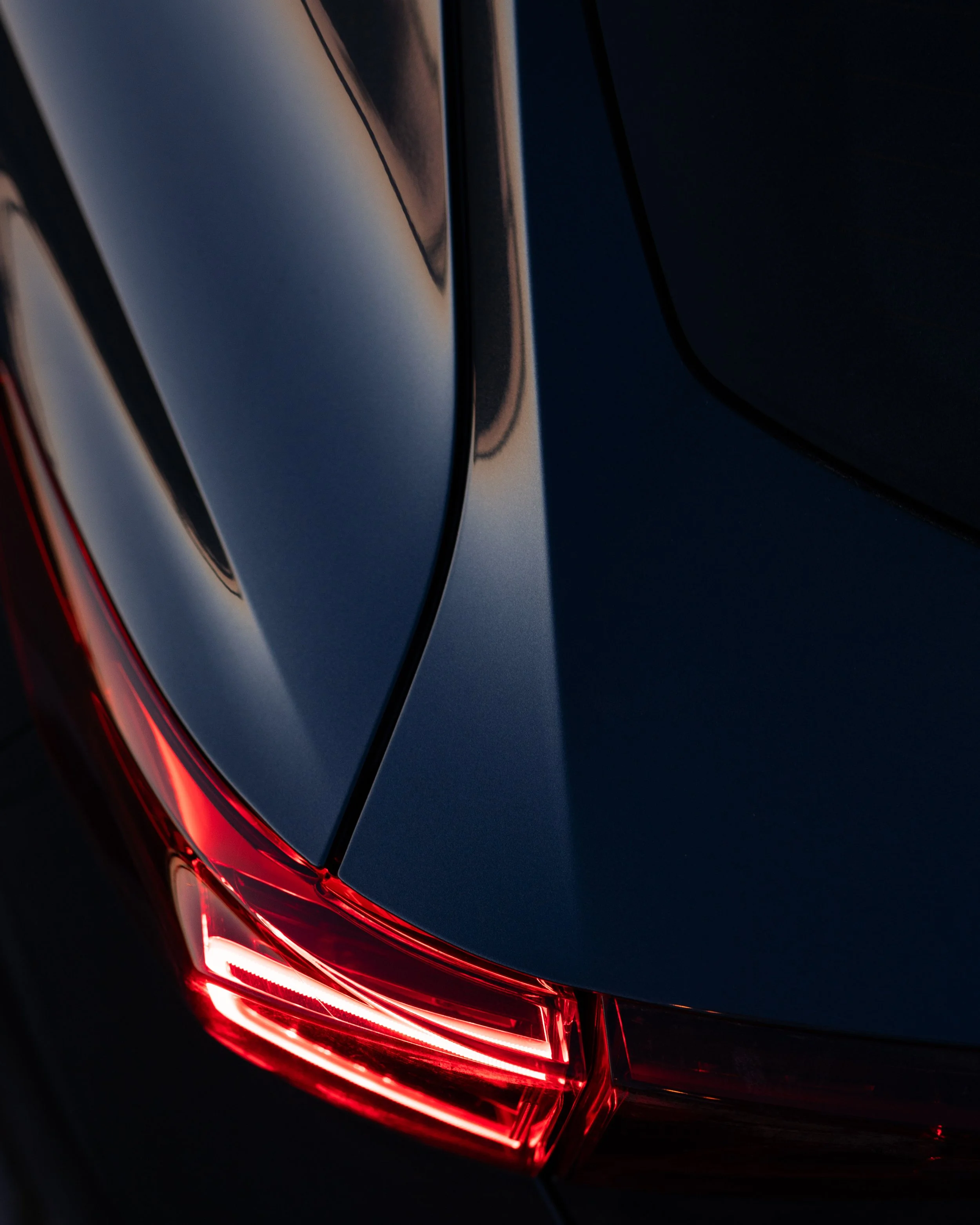 Cupra Formentor Car Photography at Blue Hour  rear light by Melbourne Photographer Henry Yates 6ft8photographer 