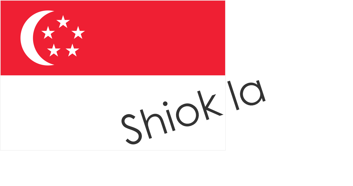 Shiok la, Singapore!
