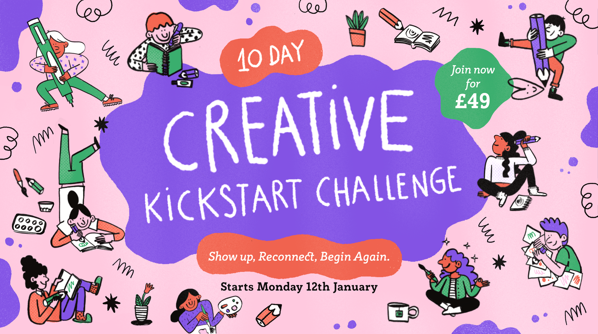 10 Day Creative Kickstart Challenge x Inkygoogness