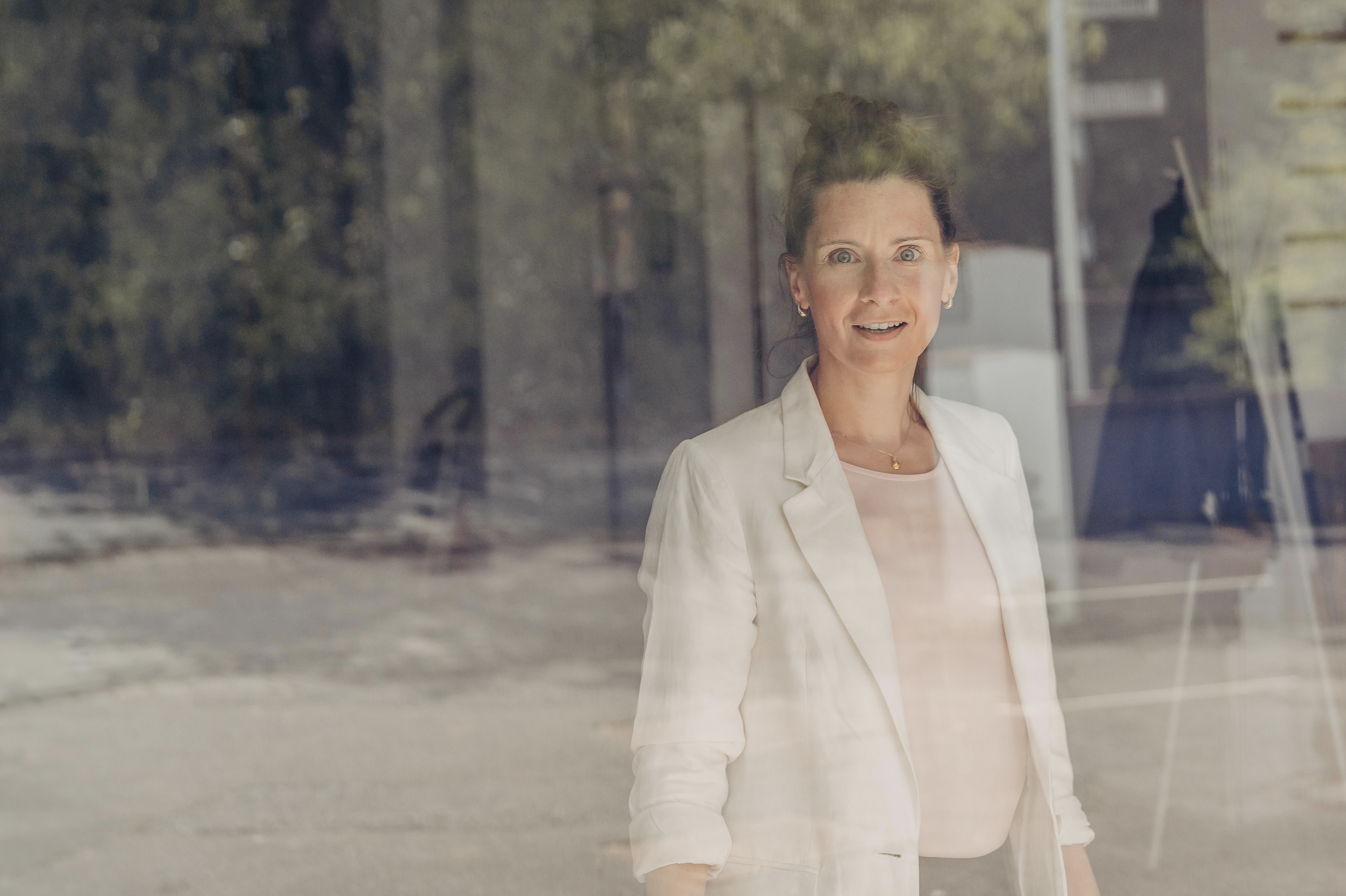 Claudia Schuberth beobachtet Räume und ihre Wirkung
