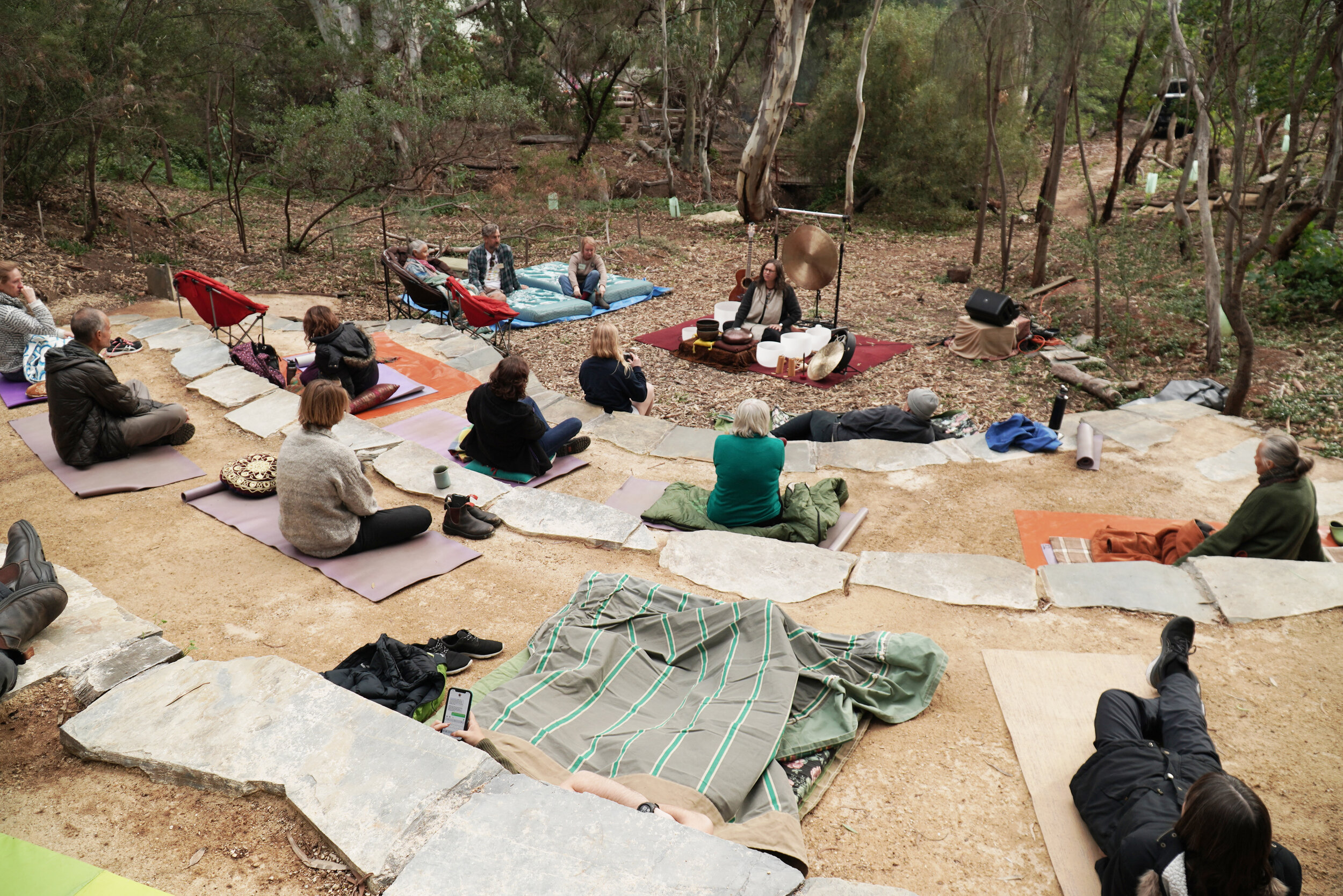 Sound Healing Meditation at the Amphitheatre with Heather Frahn