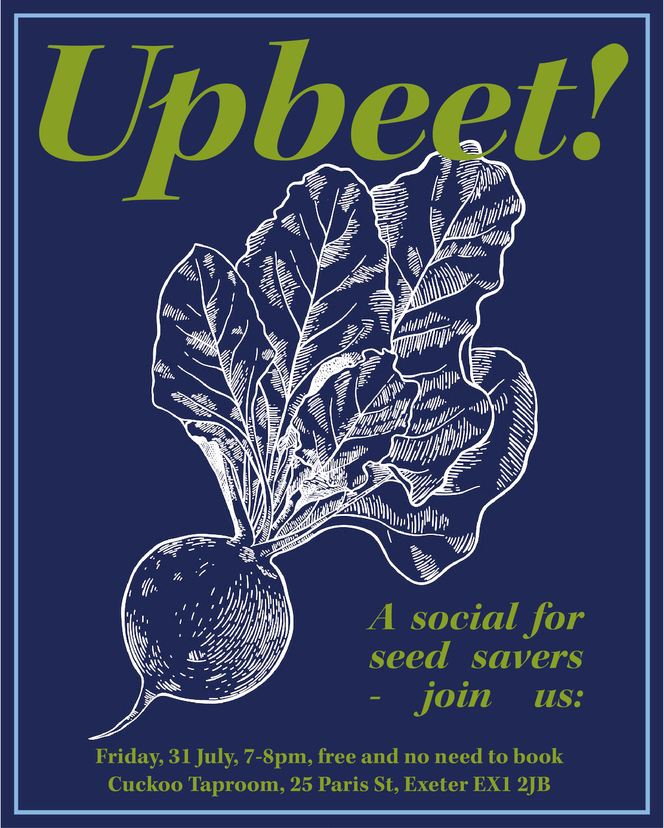 Upbeet! Seed Savers Social