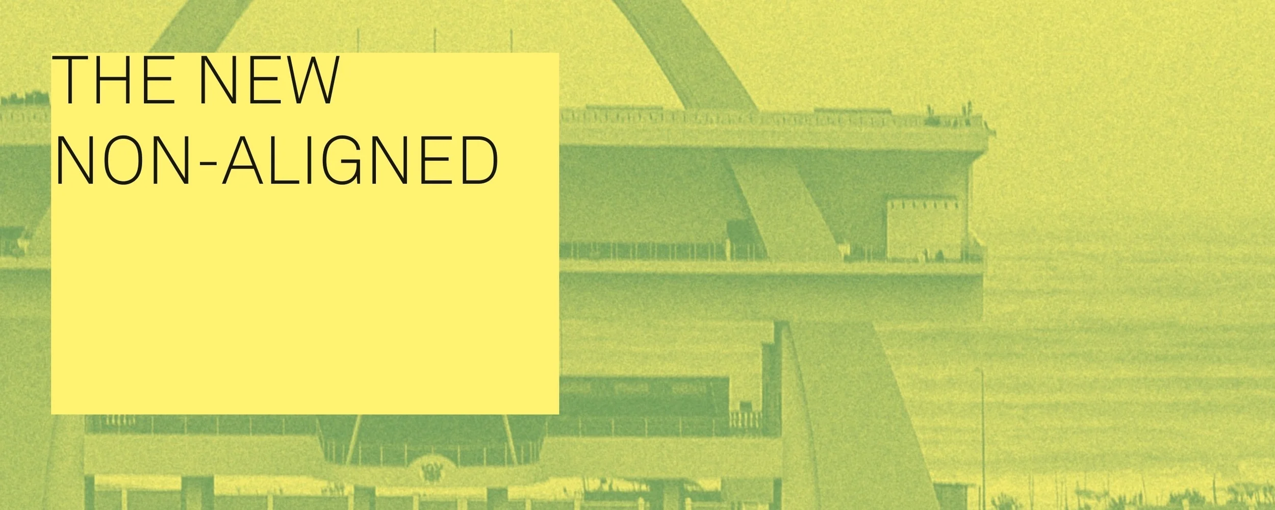 The New Non-Aligned theme for Nomadic African Studio 2026 exploring architecture, sovereignty and collective futures in Africa.
