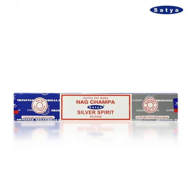 Satya Combo Incense Sticks – Nag Champa and Silver Spirit.jpg